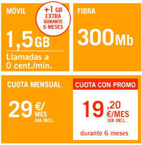 Ofertas tarifas adsl/fibra y movil Yoigo | La mejor oferta Intenet y móvil en España